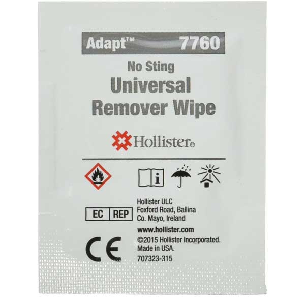 Adhesive and Ostomy Barrier Remover Wipe
