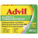 Advil Allergy & Congestion Relief Pain Reliever/Nasal Decongestant Tablets 10 Count