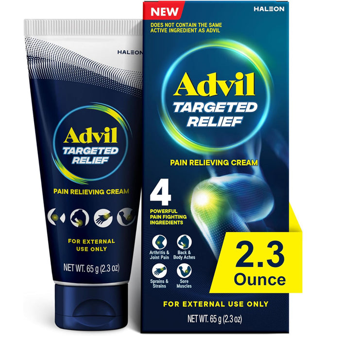 Advil Targeted Pain Relief Cream with Capsaicin, Camphor and Methyl Salicylate