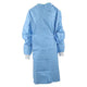 Aero Blue Surgical Gowns AAMI Level 3-Poly, X Large 30/Case