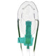 Multi-Vent Air Entrainment Mask Elongated Style Adult with Adjustable Head Strap & Nose Clip