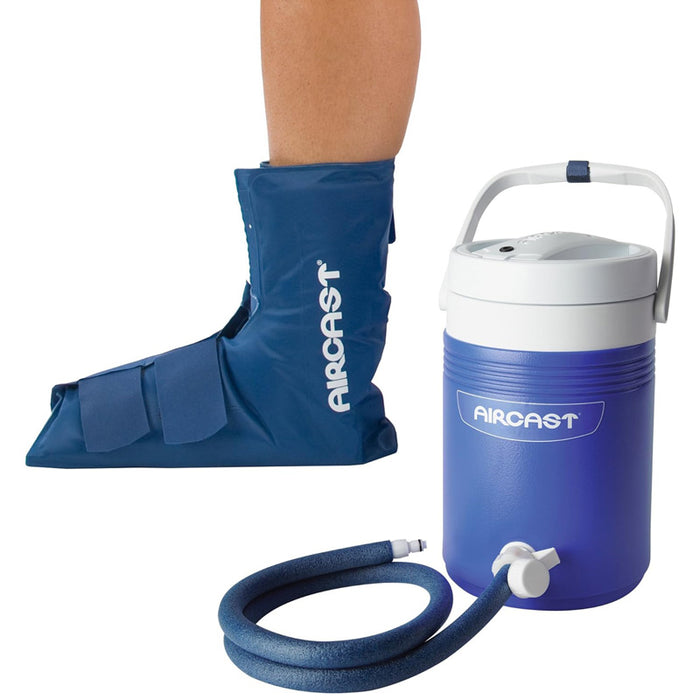 Aircast CryoCuff Gravity Cooler with Cuff Cooler with Ankle Cuff Cooler with Hand / Wrist Cuff Cooler with Elbow Cuff Cooler with Lower Back / Hip Cuff Cooler with Shoulder Cuff