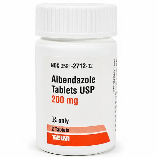Albendazole Tablets 200 mg by Teva Pharma