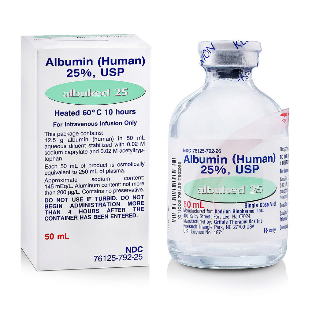 25 Injection Pu Albuked 25 Albumin Human 25% Injection Solution — Mountainside Medical