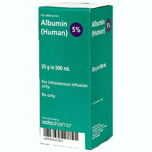 Albumin 5% (Human) Solution by Octapharma 500 mL