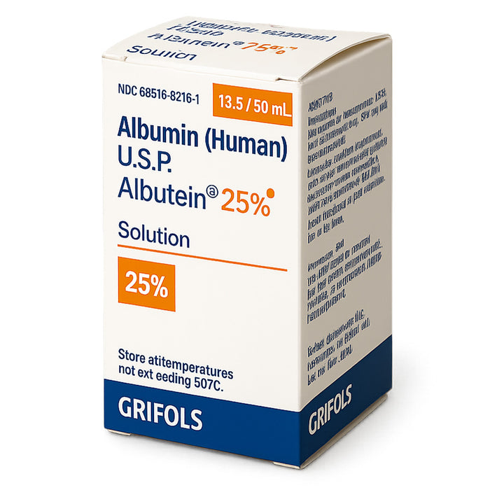 Albutein Human Albumin 25% Injection Single-Dose Plasma Protein Albumin