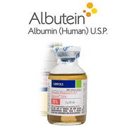 Albutein 25% Human Albumin Injection restores blood volume, supports liver and kidney health, and treats shock.