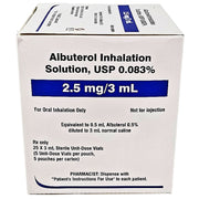 Albuterol Inhalation Solution 0.83% Nebulizer Solution