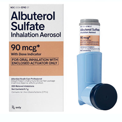 Albuterol Sulfate Inhaler 90 mcg Aerosol 6.7 Gram 200 Doses