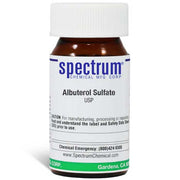 Albuterol Sulfate USP for Compounding (API), high-quality ingredient for precise respiratory formulations and asthma treatments.
