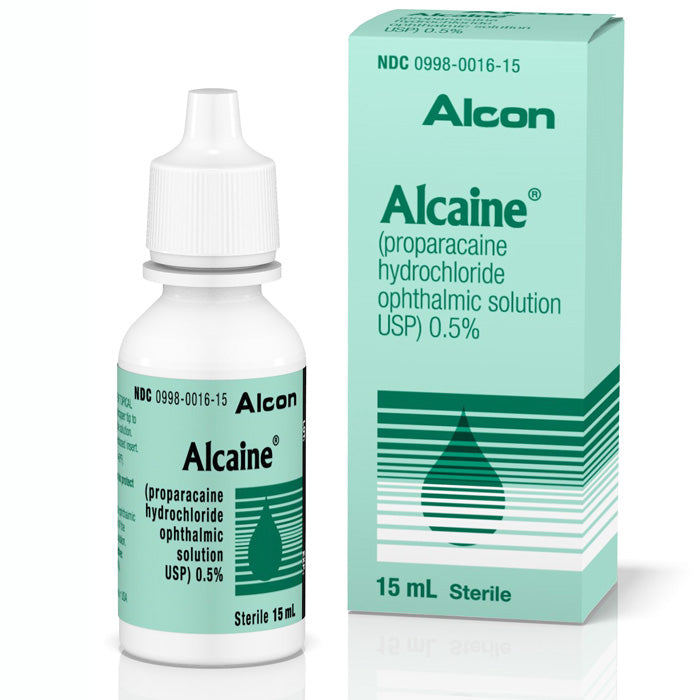 Alcaine Eye Drops (Proparacaine hydrochloride) 0.5% — Mountainside Medical