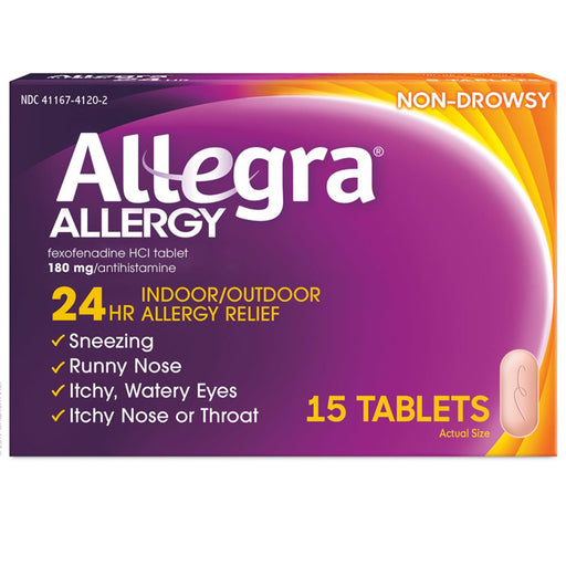 Allegra 24 Hour Allergy Relief Non-Drowsy
