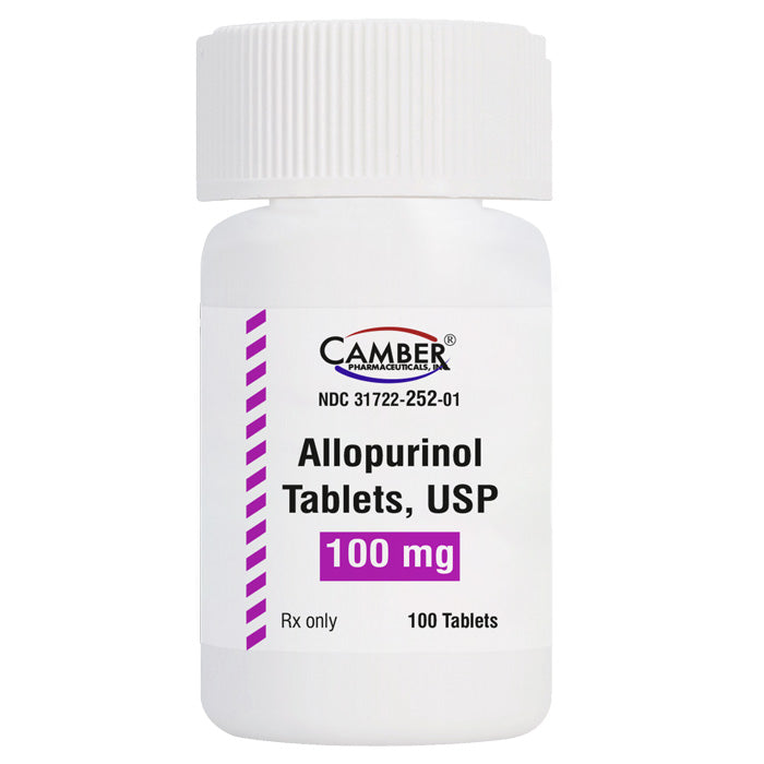 Allopurinol Tablets 100 mg by Camber Pharma