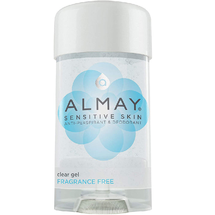 Revlon Almay Sensitive Skin Clear Gel Anti-Perspirant & Deodorant Fragrance Free 2.25 oz | Mountainside Medical Equipment 1-888-687-4334 to Buy