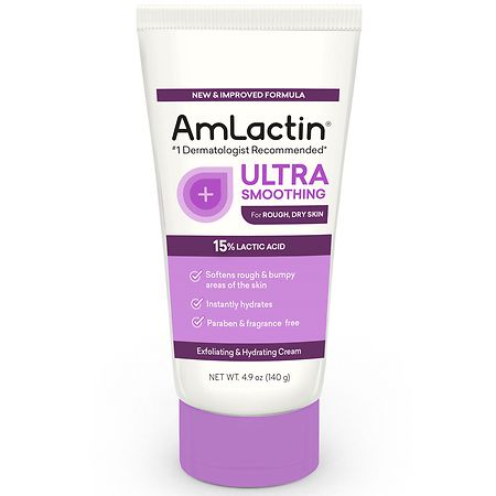 AmLactin Ultra Smoothing Intensely Hydrating Cream 3 oz