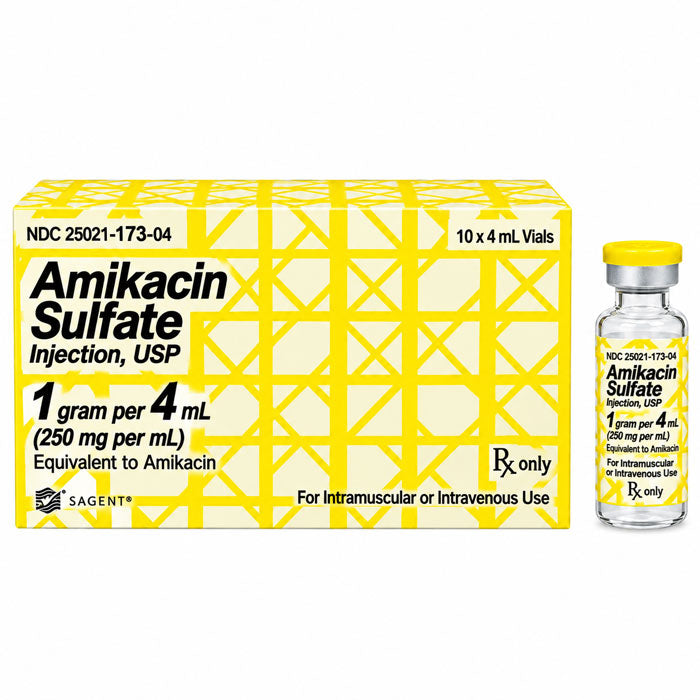 Amikacin Sulfate Injection 250 mg by Sagent