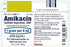 Package label for Amikacin Sulfate Injection 250 mg/