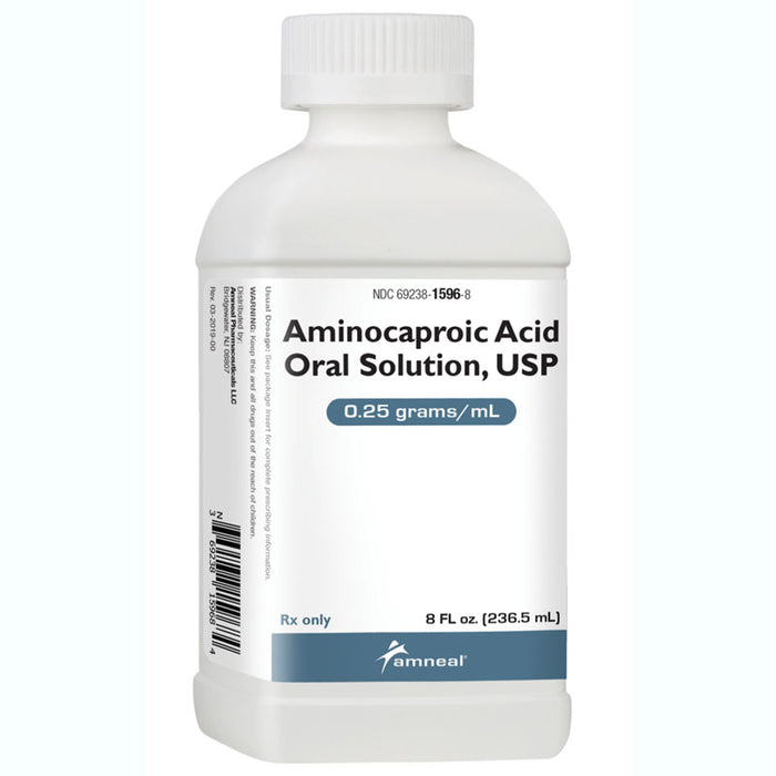 Aminocaproic Acid Oral Solution 8 fl. Oz by Amneal Pharmaceuticals
