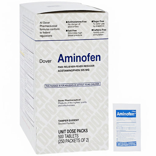 Aminofen Acetaminophen 325mg Unit Dose tablets by Medique