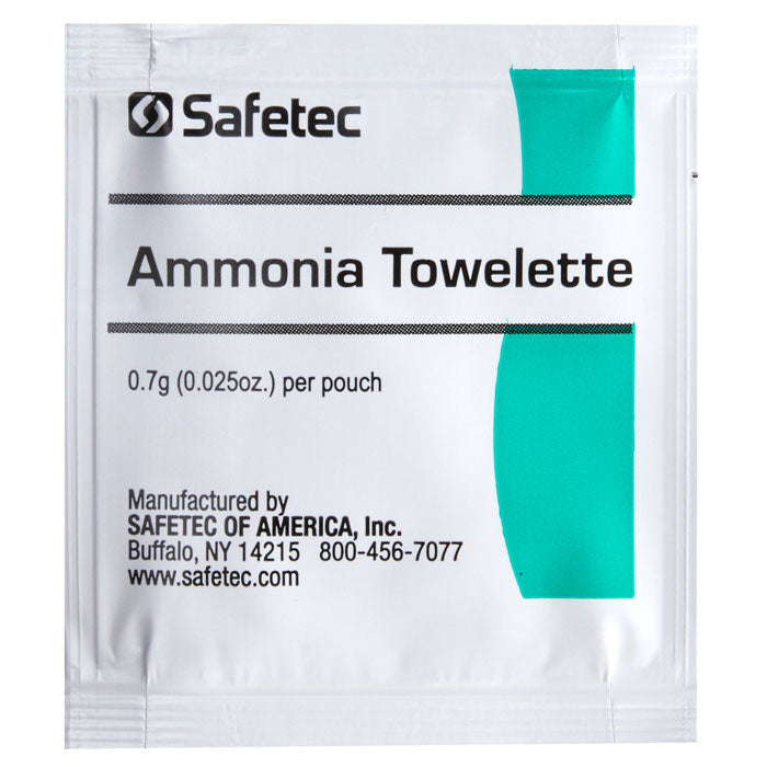 Ammonia Stimulant Smelling Salts Towelettes by Sefetec