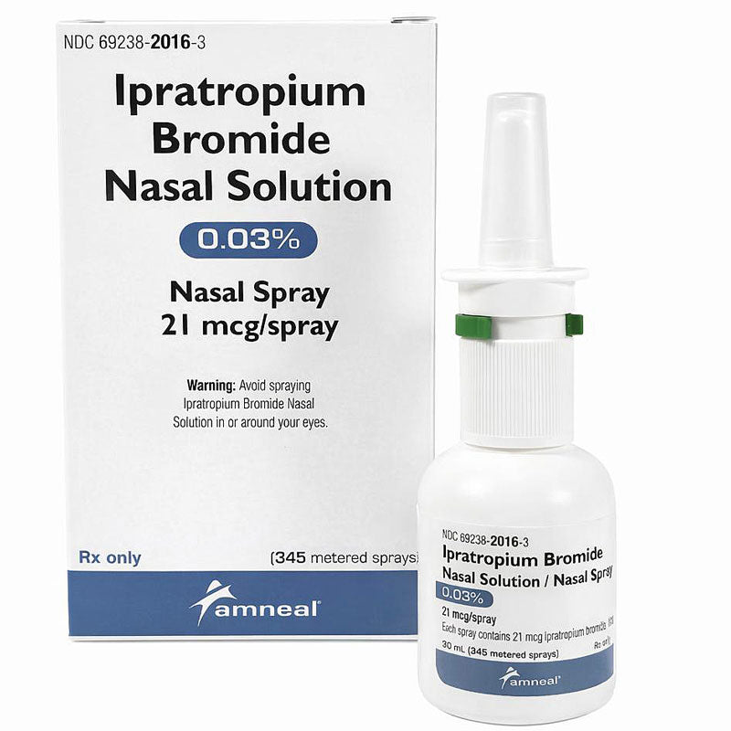 Ipratropium Bromide Nasal Spray 0.03% Nasal Solution 30 mL Ipratropium Bromide Nasal Spray 0.03% Nasal Solution 30 mL