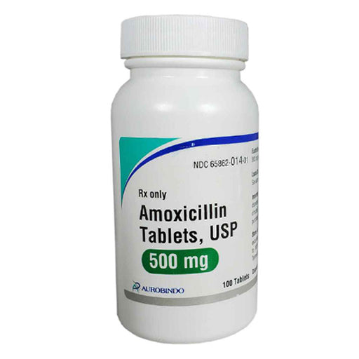 Buy Aurobindo Pharma Limited Amoxicillin Tablets 500 mg Aurobindo Pharma 100/Bottle (Rx)  online at Mountainside Medical Equipment