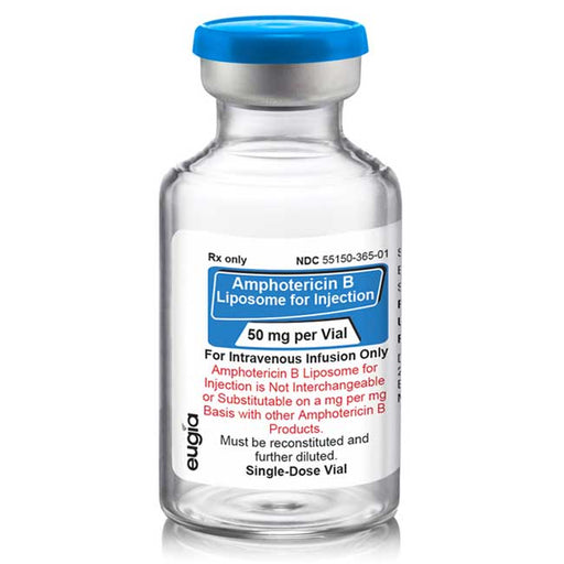 Amphotericin B Liposome 50 mg Per Vial SIngle-Dose Vial 50 mg by Eugia