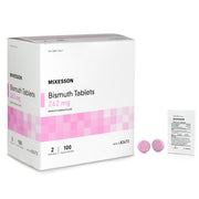 Anti-Diarrheal Bismuth Chewable Tablets for fast relief, soothing upset stomach, and promoting healthy digestive balance.