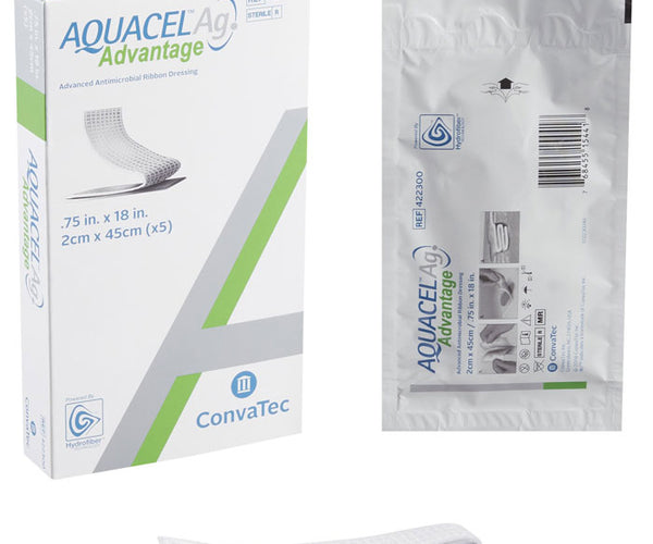 silver impregnated dressing AquaCel Ag Silver Dressing: Wound Care & Infection Aid — Mountainside  Medical