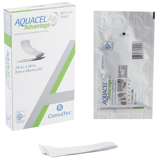 AquaCel Ag Silver Dressing: Wound Care & Infection Aid — Mountainside Medical AquaCel Ag Silver Dressing: Wound Care & Infection Aid — Mountainside Medical