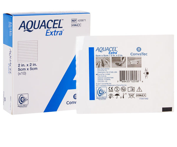 Aquacel Extra Hydrofiber Gelling Wound Dressings