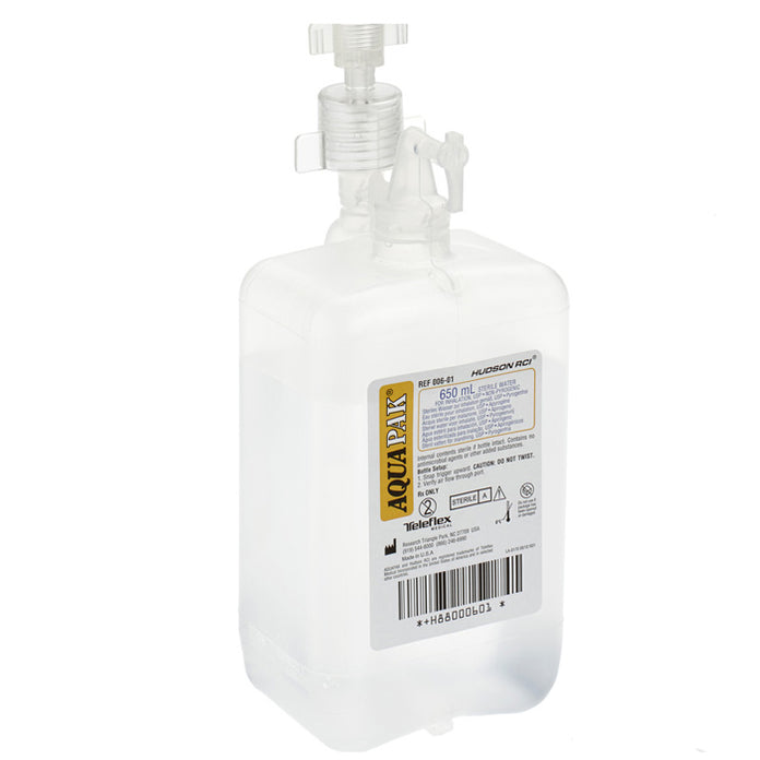 Aquapak Sterile Water for Inhalation Humidifier Bottle 340mL, 20/cs ...
