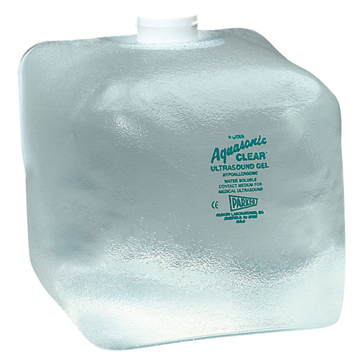 Aquasonic Ultrasound Gel Clear, High Viscosity 5 Liter Jug