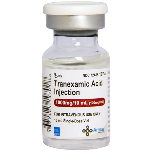 Buy Armas Pharmaceuticals Armas Tranexamic Acid (TXA) for Injection 1,000 mg/10 mL Single-Dose Vial 10 mL x 10/Box  online at Mountainside Medical Equipment