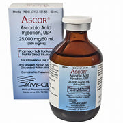 Ascor Vitamin C Ascorbic Acid I Injection 25000 mg BY McGuff - NDC: 67157-0101-50