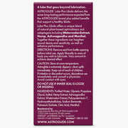 Astroglide Lube Directions: Apply for enhanced sexual wellness, seamless lubrication, and increased sensual pleasure.