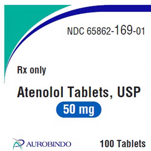 Atenolol Tablets 50 mg by Aurobindo Pharma