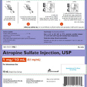 Atropine Sulfate Injection Prefilled Syringes 10 ml Amneal Pharmaceuticals
