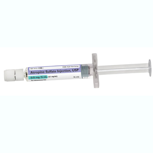 Atropine Sulfate Injection Prefilled Syringes 5 ml by Amneal Pharmaceuticals