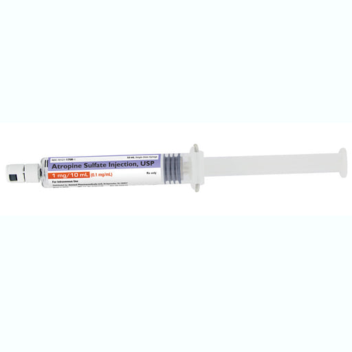 Atropine Sulfate Injection Syringe 10 mL by Amneal Pharmaceuticals
