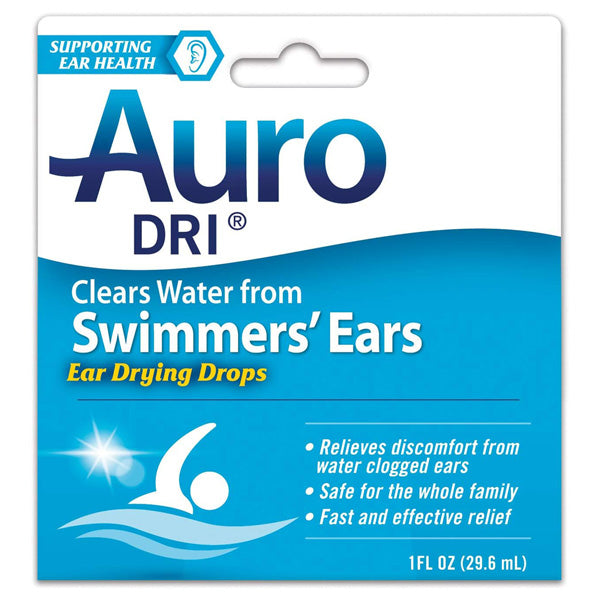 Swimmer's Ear Treatment AuroDri Swimmer's Ear Relief Medicine