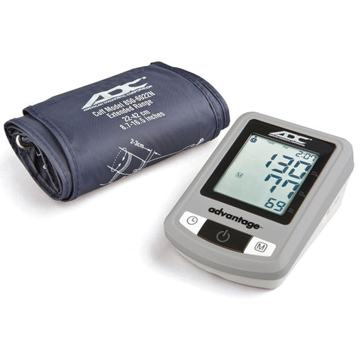 Automatic Digital Blood Pressure Monitor with Storage Case and Adult Upper-Arm BP Cuff 6012N