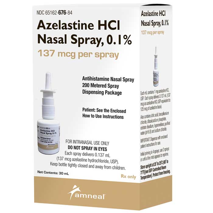 Azelastine Allergy Relief Nasal Spray 137 mcg