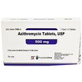 Azithromycin 500mg Tablets 1 Card x 3-Pack Z-Pack (Rx)