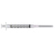 BD Plastipak 3 mL Syringe 18g x 1.5 inch with PrecisionGlide Needle Luer-lok 100 box