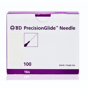 Box of BD PrecisionGlide Hypodermic Needles 16 g  x 1.5