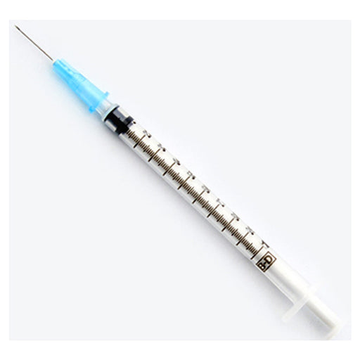Buy BD BD Tuberculin Syringe 21 Gauge 1 Inch with Needle 1 mL PrecisionGlide Detachable Needle 100/Box  online at Mountainside Medical Equipment