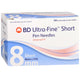 BD Ultra-Fine Short Pen Needles 8mm x 31G, 100/box