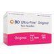BD Ultra-Fine Original Pen Needles 12.7mm x 29G, 100/box