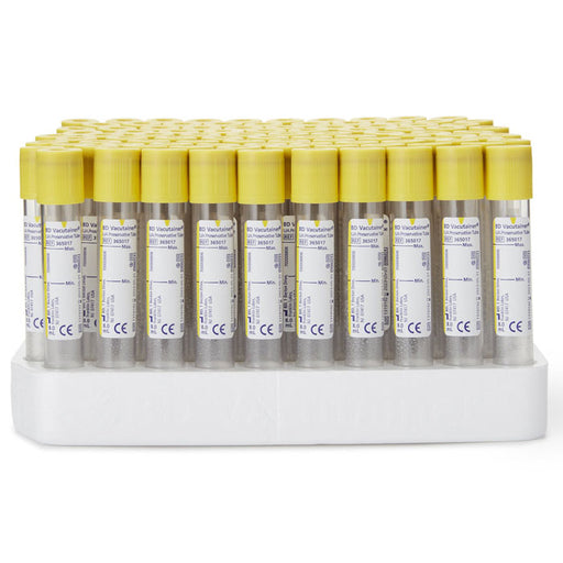 BD Vacutainer Plus Urinalysis Tubes with Chlorhexidine, Ethyl Paraben, and Sodium Propionate Additive